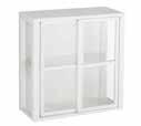 70 CM, H. 1,6 CM, D. 31 CM WIDE BASE ELEMENT 612 W. 140 CM, H. 5 CM, D. 31 CM SMALL TOP 314 W. 70 CM, H. 1,6 CM, D. 31 CM SMALL SHELF, WOOD OR GLASS 310VP/VL WIDE BASE ELEMENT WITH FEET 611 W.