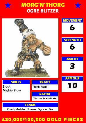 BLOOD BOWL In order to represent this, every time the referee sends off one or more of your players, or issues an illegal procedure call against you, or bans the use of a secret weapon, you may argue