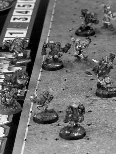 BLOOD BOWL Some Star Players are armed with special pieces of equipment that are called secret weapons.