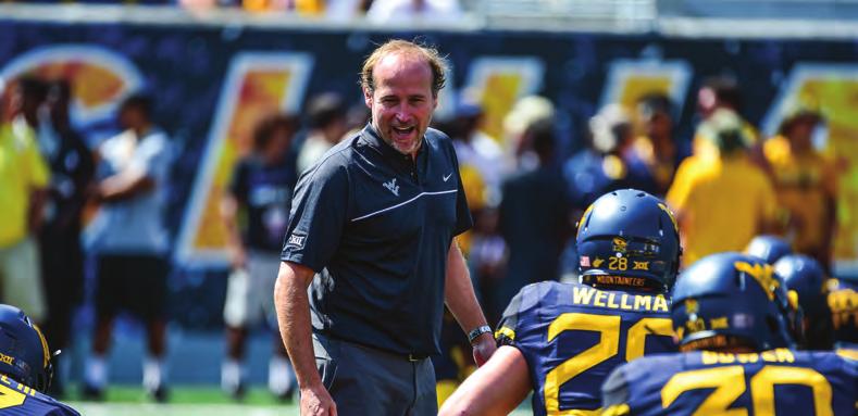 Offensive Output Under Holgorsen (Continued) Team Rankings 2016 (West Virginia) Total Offense - No. 17 First Down Offense - No. 20 Rushing Offense - No. 25 Passing Efficiency - No.