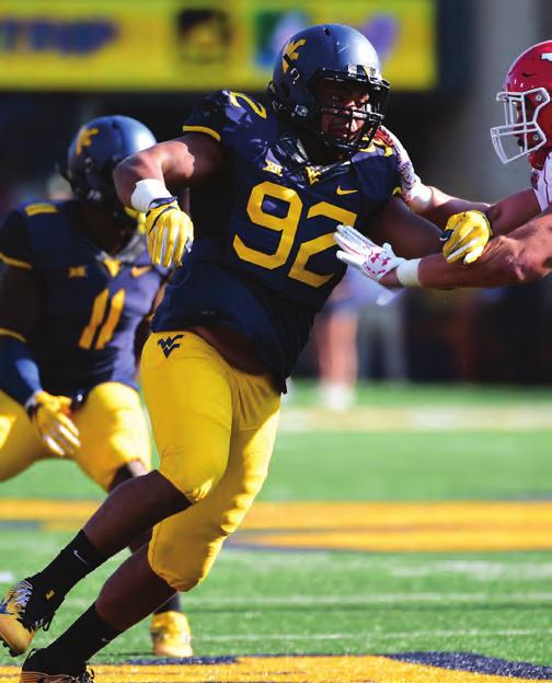 The Last Time... By The Mountaineers... 30 Rushing Attempts: 30 by Martell Pettaway at /Nov. 26, 2016 40 Rushing Attempts: 40 by Quincy Wilson vs. Rutgers/Oct.
