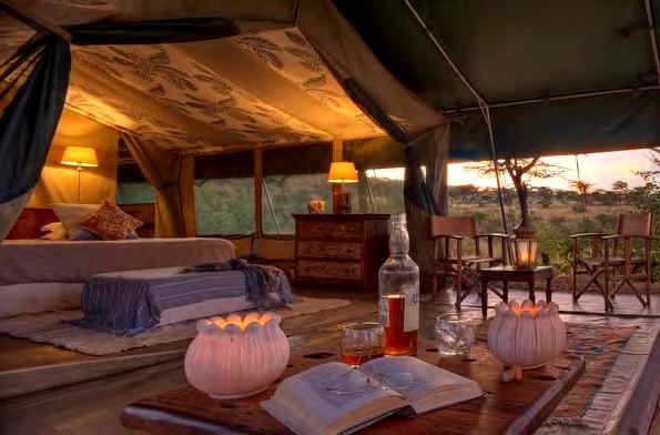 Masai Mara and bordering the Masai Mara National Park. Here you will spend 3 nights in Richard s Camp.