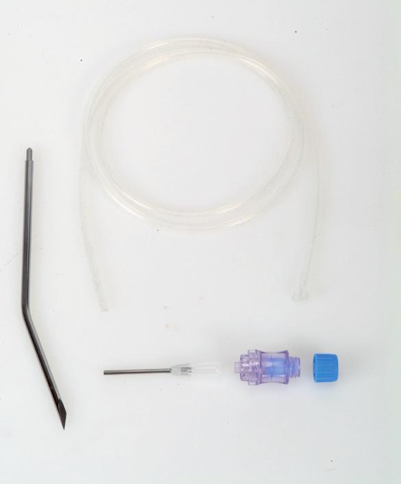 introducer with a protective sheath and a connected
