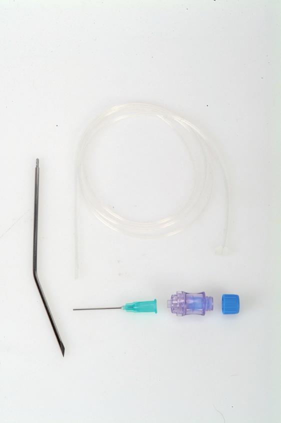 no. 230700 EQUIVET Ocular Lavage 8 Fr Kit Components: Silicon Lavage Catheter 8 Fr with 1,5 mm I.D.