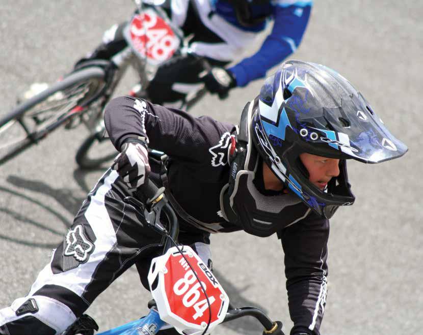 BMX CURRENT ENVIRONMENT INTRODUCTION BMX was derived from Motocross Racing. BMX bicycle races are sprint races on purpose-built single lap race tracks.