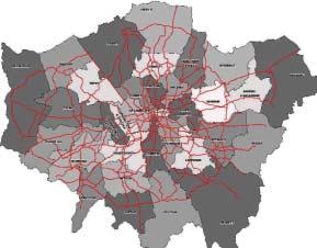 Figure 14: The London Cycling Network plus Quality This major project is being developed and implemented by TfL and the London boroughs.