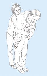 breaths in a ratio of 15 to 2 (p) Recovery position: Keeping his hand