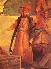 JOHN CABOT 1497 Giovanni Caboto was born 1450 in Genoa (now in Italy.