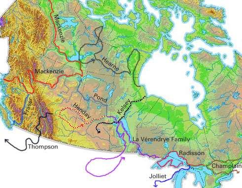 EXPLORATION OF WESTERN CANADA Longest River in Canada is named after