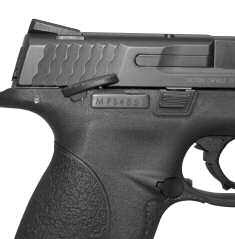MANUAL THUMB SAFETY For Those Models So-Equipped Your M&P pistol may be equipped with an ambidextrous manual thumb safety. Review Figures 51 & 52 to determine if your pistol has this feature.