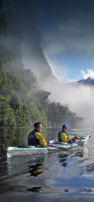 SEA KAYAK FIORDLAND Te Anau base Sandy Brown Rd CAMPING GROUND YOUTH HOSTEL Town Centre PARK Sandy Brown Rd CAMPING GROUND Mlford Rd SAFER PARKING AGENCY PLUS Two Supermarkets Cafes, Bars Move
