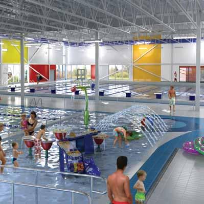The ACC is conveniently located next the existing Côte Saint-Luc outdoor pool, which allows for cross-training in the summer.