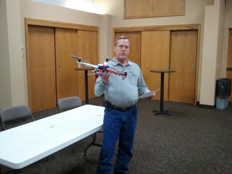 Rick said it came with 44 pages of instructions and he spent 3 hours on the internet learning how to arm it. As of the meeting it had three flights.