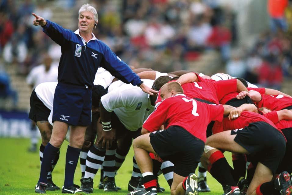 Ed was an international referee for 11 years and became England s first full-time professional rugby union referee.