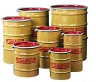 spilled or leaked may be placed in a metal or plastic removable head salvage drum that is compatible with the lading A salvage drum must be UN 1A2, 1B2, 1N2, or 1H2 tested and marked for PG III or