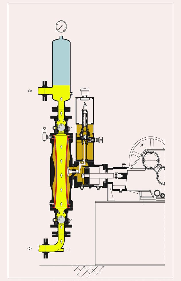 MULTISAFE Double Hose-Diaphragm Pump (Working principle) The working principle Bionics in Pump