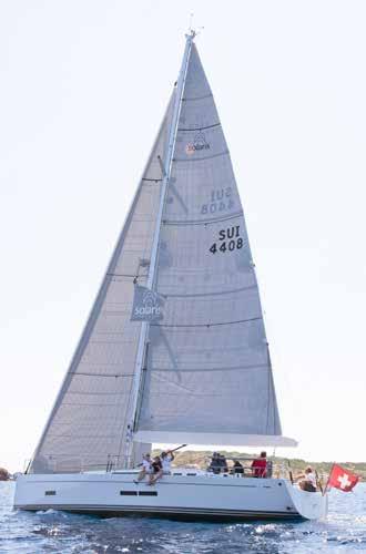 Sporting very clean and elegant hull and deck lines, the 44 is a thoroughbred ORC cruiser-racer conceived out of the collaboration with the Argentinean designer Soto Acebal, built under the sign of