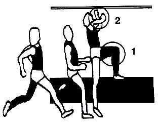 4.3. THE LAST THREE STEPS During the last three strides the athlete should lower his hips. This should be done without any loss off speed.