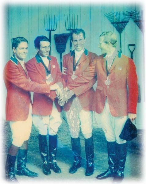 1968 Olympic Team 1968 Olympic Eventing Team Not sure how is on the far left Michael