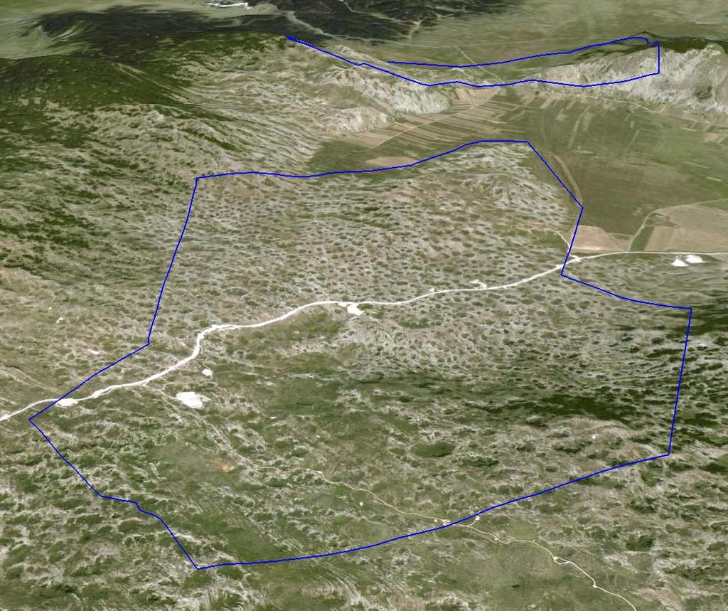 WF Kupres Figure 1-3 Satellite image of WF Kupres location Project: