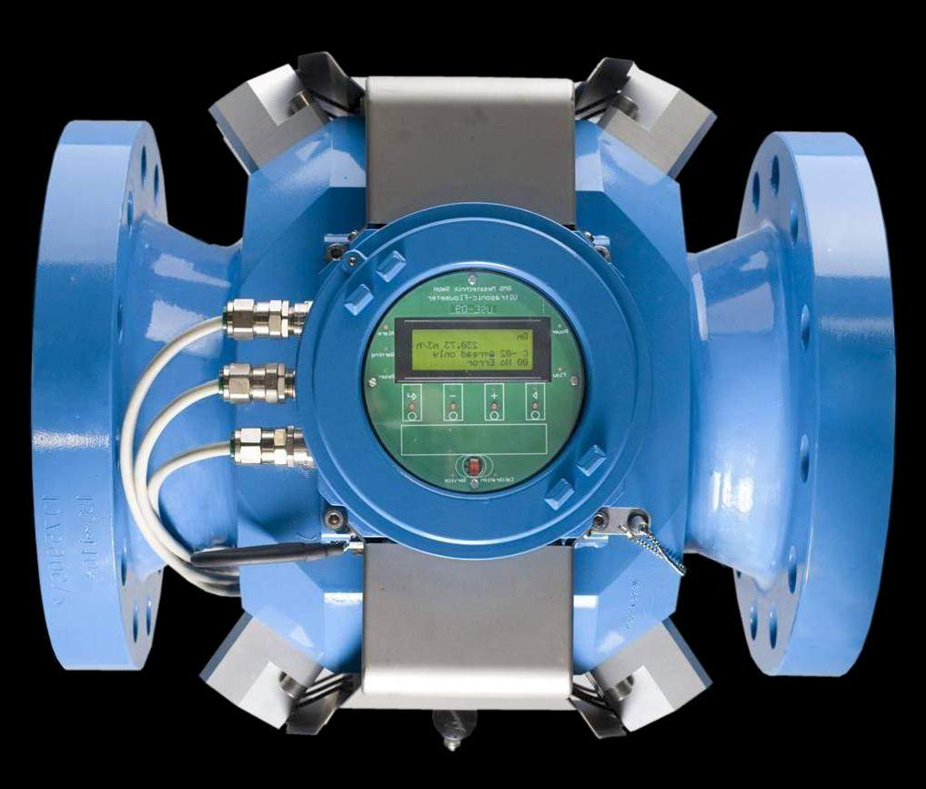 RMG Ultrasonic Gas Meter USZ 08 Available Sizes 4 (DN100) to 40 (DN 1000) ANSI 150 to ANSI 900 (ANSI 2500) PN 10/16 to PN 100 Measurement uncertainty of ±0.