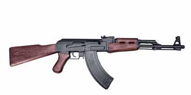 AK-47 DELUXE Deluxe Replica AK-47 With Folding Stock Breaks down similarly to real weapon Functioning action including a moving charging handle, removable magazine and realistic trigger action This