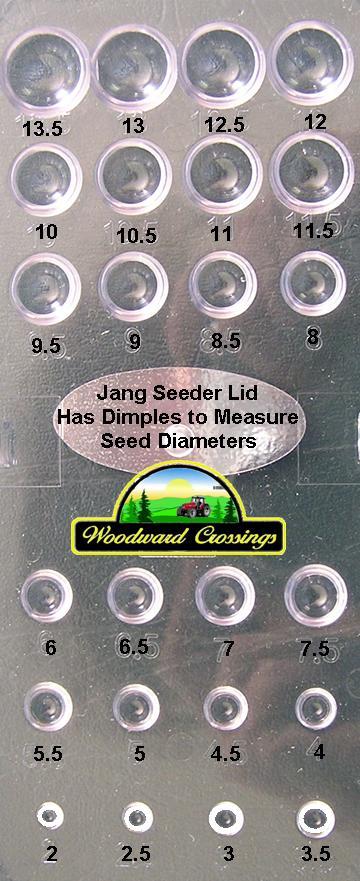 Frequently Asked (and Anticipated) Questions Q: Does the Jang seeder come with any rollers? A: The Jang Seeder comes with one roller of your choice.