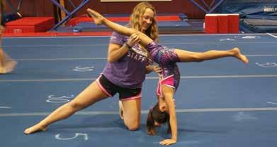 Shooting stars This class is designed for the more advanced female gymnast with previous experience. Teacher recommendation is required.