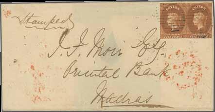 stamp, signed Alberto Diena with certificate (1965), certificate RPS (1990). Provenance: Joseph Hackmey (2009) 7 1 25'000 177 8 d.