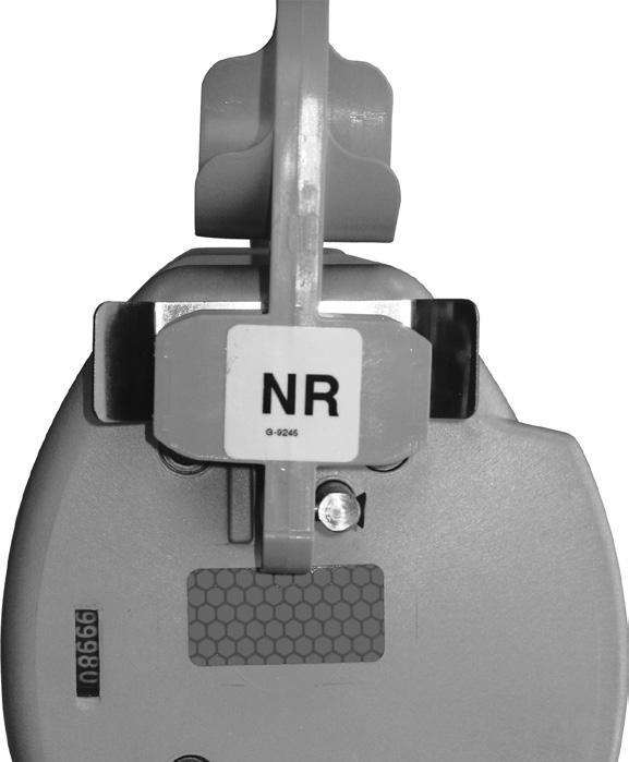 securely engaged in the metal clip. See Figure 13. NOTICE With the mode selector handle in the NR position, Trip- Saver Dropout Recloser will operate using the first fast curve, then drop open.