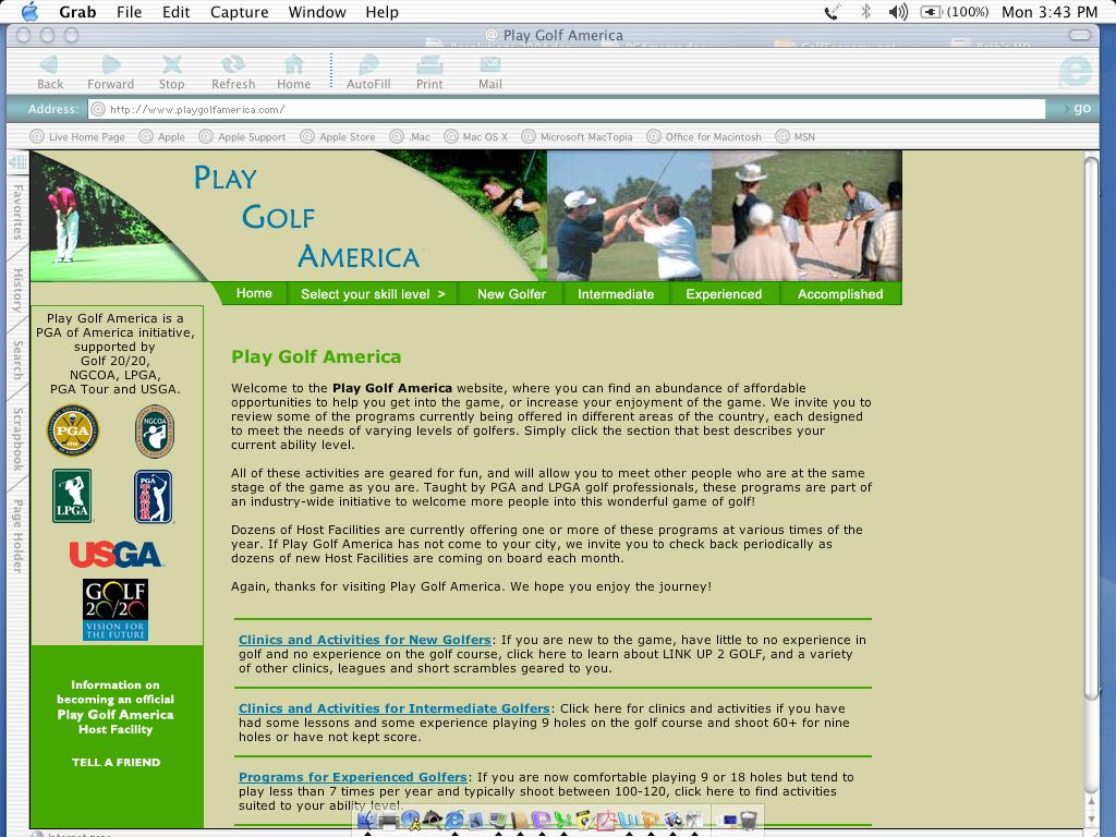 playgolfamerica.com Post your programs on this site! Any and all of them!