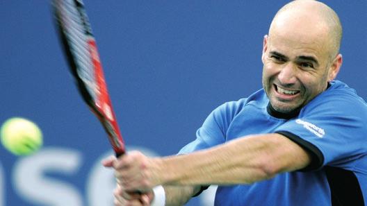 S H A N G H A I Andre Agassi David Ferrer the end of September, where he won for the second year in a row, without losing a single set.