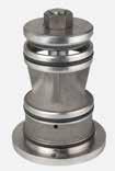 A well proven piston-venturi nozzle system provides high encurance and long service life.