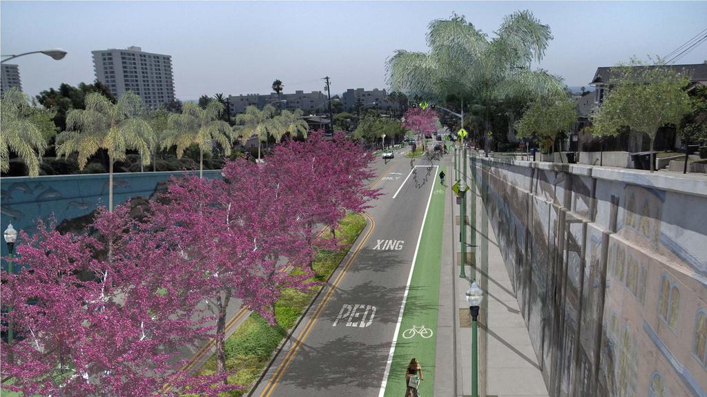 Ocean Park Boulevard Complete Green Street Projects Hybrid Alternative Summary of Design Key