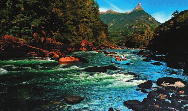 With the beautiful Queulat National Park just to the north, non-anglers can enjoy activities such as horseback riding, river rafting, bird watching,