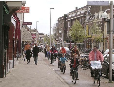Physically active employees Netherlands study of 1236 employees 64% cycled to work