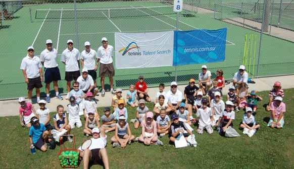 Talent Search and Development Tennis Australia s Talent Search and Development program forms the base of the athlete development pathway, with a focus on identifying and developing talented under 12