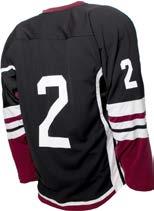 of over 100 jerseys. Custom colors are available with an order qty. of over 100 jerseys. The big HIT Pro Hockey jersey is JOG s top of the line jersey.