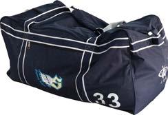 stitch double needle and elastic on the top of the sock (Endurance Pro Max) JOG TUFF hockey BAG Strong and Durable nylon