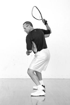 Once in the hitting position, you are ready to begin the forward motion of your swing.