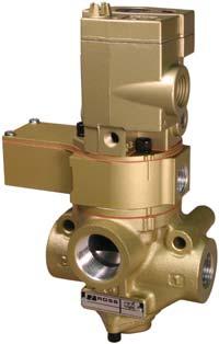 3-Way Sensing Valve (Non-Critical) Functions as a 3-Way 2-Position, Normally Closed Valve Air Pilot- or Solenoid-Operated Air Dump / Release For Category 2 applications.