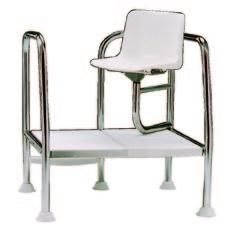 platform and chair with 90º spin to