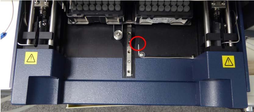 Operation Remove the cover from the cartridge compartment. Check the checkbox Blank, Low.