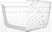 Particular of symmetrical catamaran LOA=12.9m LBP=11.85m B=4.0m H=1.5m T=0.7m Vs=8 knots Fig. 3.