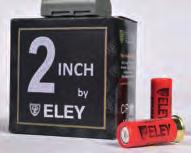 of loads and shot types. It is the most flexible type of game shell Eley produces. Its high visibility case colour makes it ideal to ensure a tidy shoot can be run.