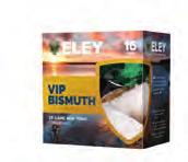 ELEY HAWK LEAD ALTERNATIVE VIP BISMUTH VIP Bismuth is the market leading alternative to lead shot when reducing the impact on the environment is required.