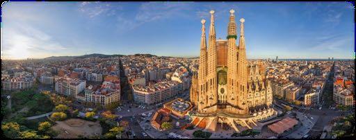 ABOUT BARCELONA Barcelona is the capital of Catalonia, and about five million people live in its metropolitan area.