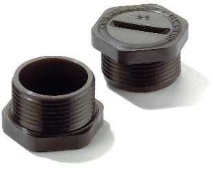 Sealing plug plastic EExe Sealing plug brass EExe / EExd Sealing plugs for Ex areas in accordance with CIE 97AEX6003X.