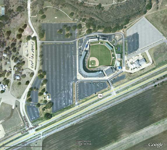Figure 6 Dell Diamond Round Rock, Texas Nolan Ryan, part owner of the Express, wanted a stadium in Austin, but could not get votes for city funds to be used to help build the ballpark.