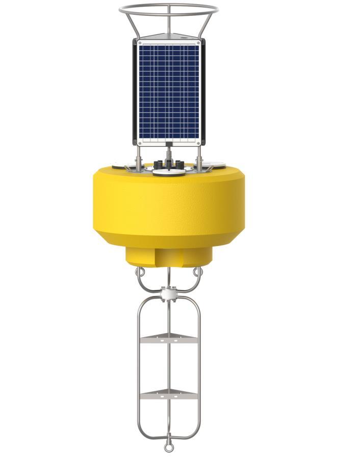 What s Included (1) Buoy hull with data well, 950 lb buoyancy (1) Buoy tower (3) 40W Solar panels (1) Data well lid (isic-cb or pass-through) (3) Top-side lifting eyes (3) Bottom-side mooring eyes
